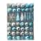 52ct. 6" Blue & Silver Shatterproof Ornament Set